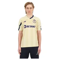 new balance fc porto away jersey short sleeve t-shirt jaune m