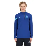 new balance fc porto mid-layer short sleeve t-shirt bleu s