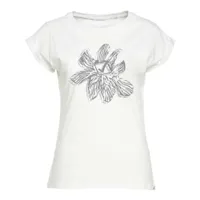 givova floral short sleeve t-shirt blanc s femme
