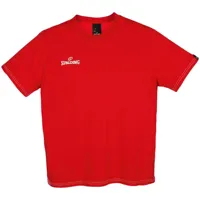 spalding team ii short sleeve t-shirt rouge 152 cm garçon