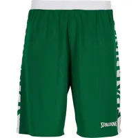 spalding essential reversible shorts vert 2xl homme