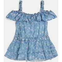 top avec volants broderie anglaise