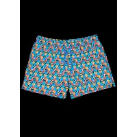 hexagon swim shorts