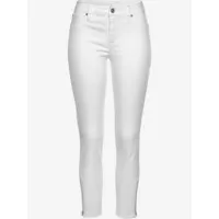 jegging pantalon en jean étroit - lascana - blanc