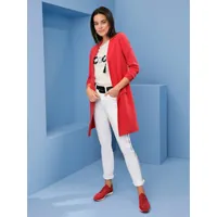 manteau en tricot look tendance - rick cardona - rouge