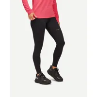 hoka collant de running coldsnap 71 cm pour femme en black taille xs | leggings de sport