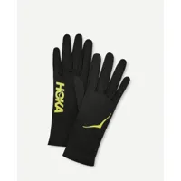 hoka gants de running airolite en black taille l | gants