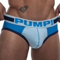 pump! slip true blue blanc - bleu