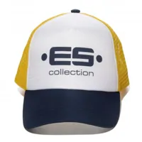 es collection casquette baseball print logo marine