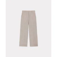 kenzo pantalon de tailleur femme gris - taille 40