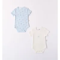 ido 48921 short sleeve body multicolore 1 months