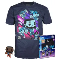 funko pop and short sleeve t-shirt space jam special edition 10 units multicolore