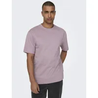 t-shirt col rond ample