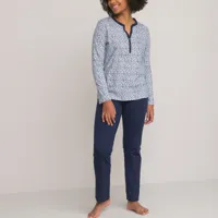 pyjama imprimé pur coton