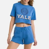 pyjashort en coton yale