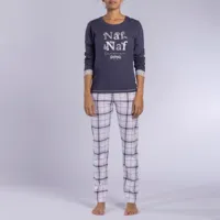 pyjama long en jersey coton poésie