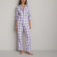 pyjama en flanelle imprimé carreaux