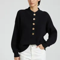 pull col montant manches longues