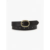 ceinture high low noir / regular black