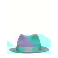 chapeau fédora en feutre brossé