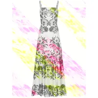 robe longue en coton imprimé floral jalisa