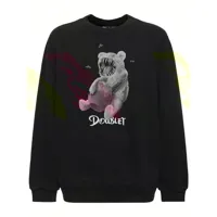 sweat-shirt en coton violent bear