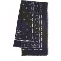 bandana en laine imprimée