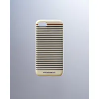 coque iphone marinière blanche silicone recyclé - made in france
