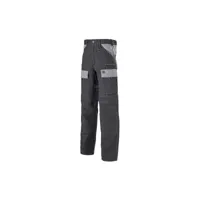 lafont - pantalon de travail multipoches ruler work attitude noir/gris t3 la-1attup-6-2988-3 - noir