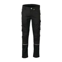 pantalon à ceinture norit taille 50 noir/noir 65 % pes, 35 % coton