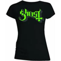 t-shirt ghost women's: logo keyline