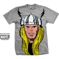 t-shirt marvel comics: thor big head