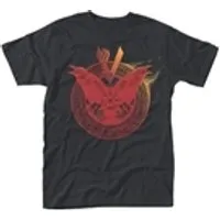 t-shirt vikings emblème corbeau