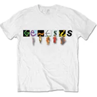 t-shirt genesis: characters logo