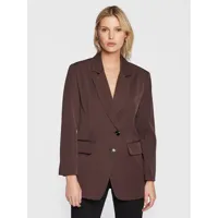 b.young blazer estale 20812098 marron relaxed fit