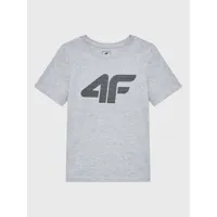 4f t-shirt hjz22-jtsm002 gris regular fit