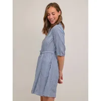 cream robe chemise tiah 10611338 bleu regular fit