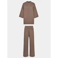 selmark pyjama tricot p7776 beige regular fit