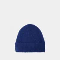 bonnet kameo - acne studios - laine - blue denim
