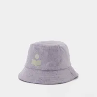 chapeau haley-gb - isabel marant - coton - lilas