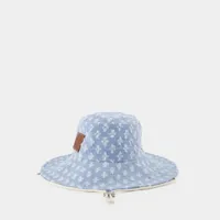chapeau delya-gf - isabel marant - coton - bleu clair