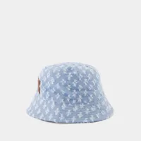 chapeau haley-gf - isabel marant - coton - bleu clair