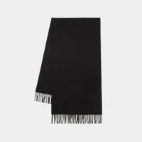 écharpe classic - toteme - laine - noir