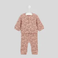 pyjama imprimé, en coton bio, oeko-tex