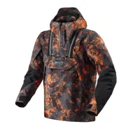 revit blackwater 2 h2o hoodie jacket orange,noir s homme