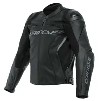 dainese outlet racing 4 leather jacket noir 25 / short homme