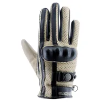 helstons tinta air leather gloves beige xl