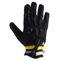 helstons ziper leather gloves noir 3xl