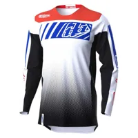 troy lee designs gp icon long sleeve t-shirt blanc s homme