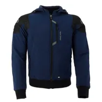 richa atom wp hoodie jacket bleu s homme